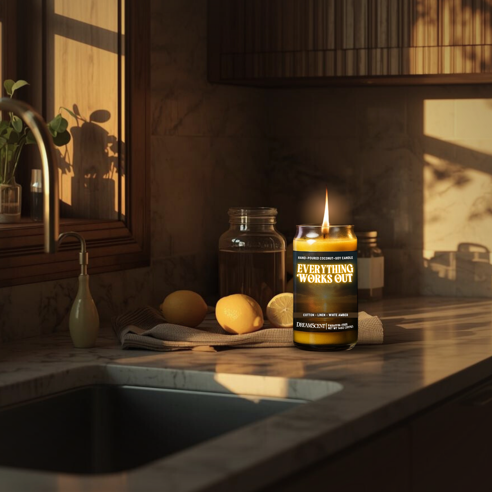 Everything Works Out Candle